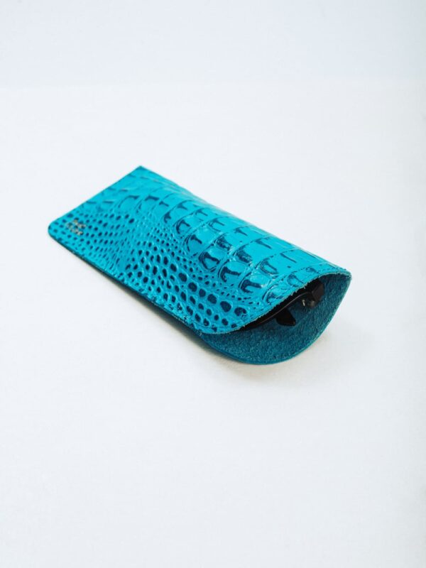 Футляр для очков бирюзовый