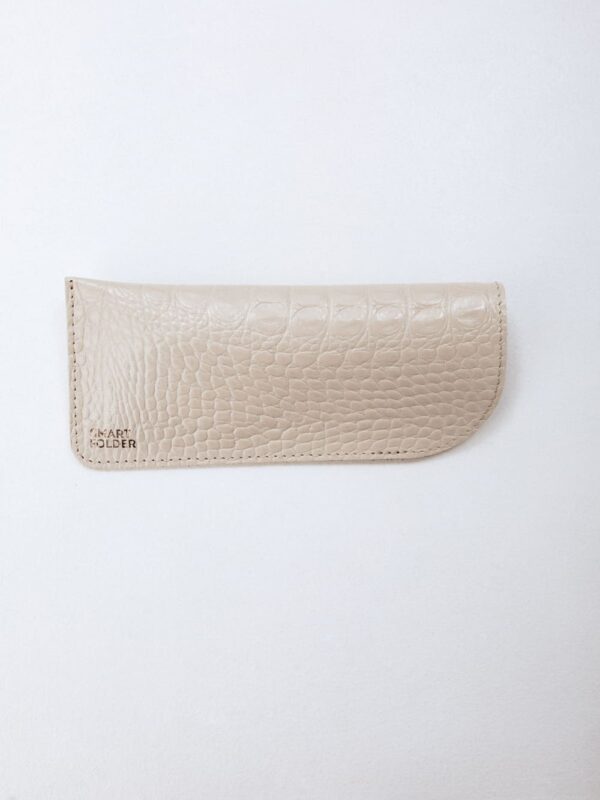 Футляр для очков бежевый