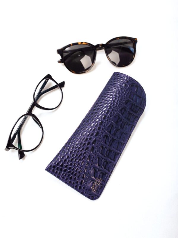 Футляр для очков сиреневый