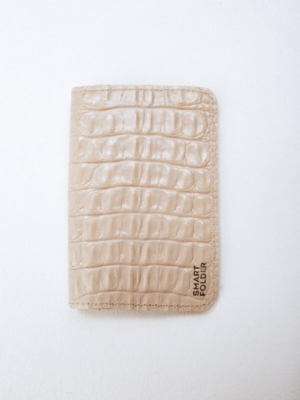 Обложка для паспорта бежевая