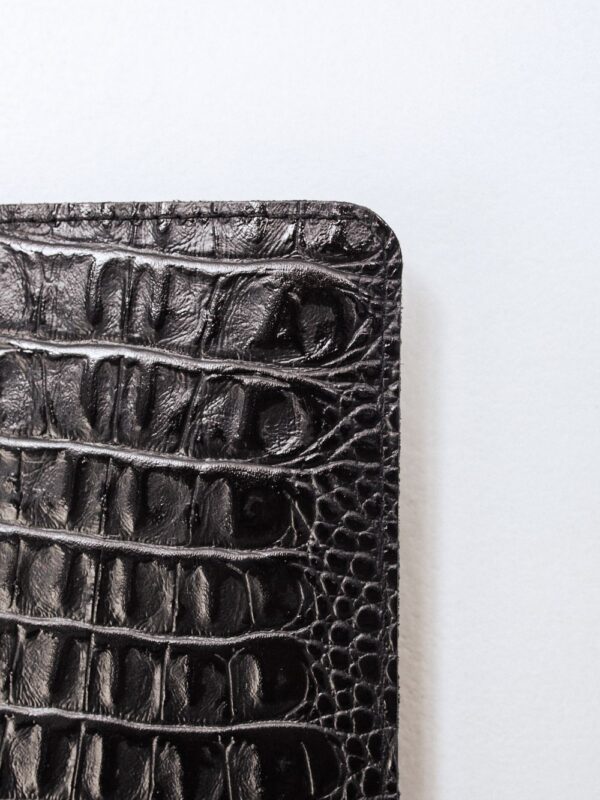 Обложка для паспорта чёрная