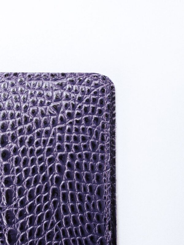 Обложка для паспорта сиреневая