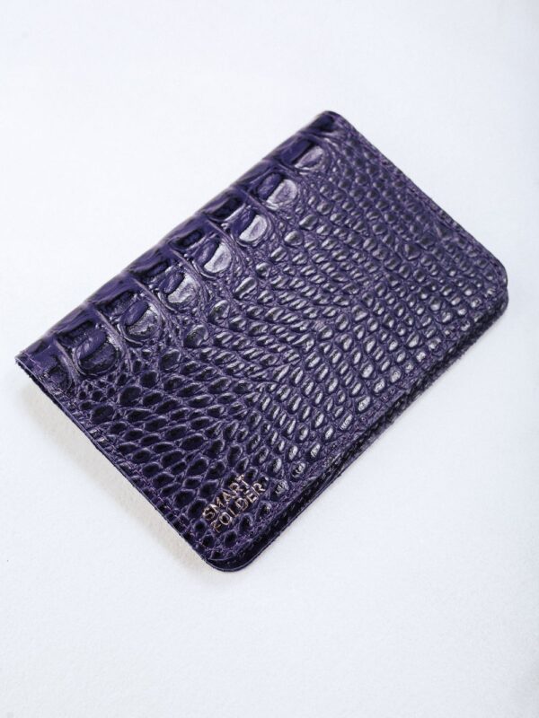 Обложка для паспорта сиреневая