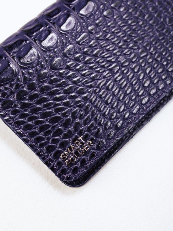 Обложка для паспорта сиреневая