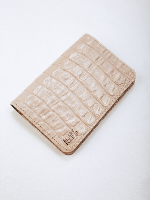 Обложка для паспорта бежевая