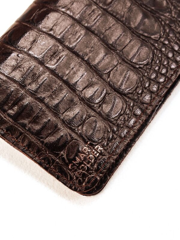 Обложка для паспорта коричневая