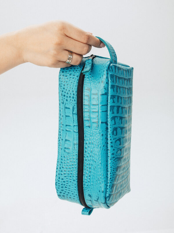 Косметичка бирюзовая