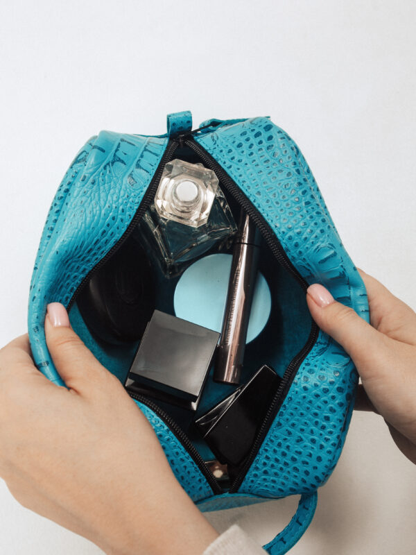 Косметичка бирюзовая