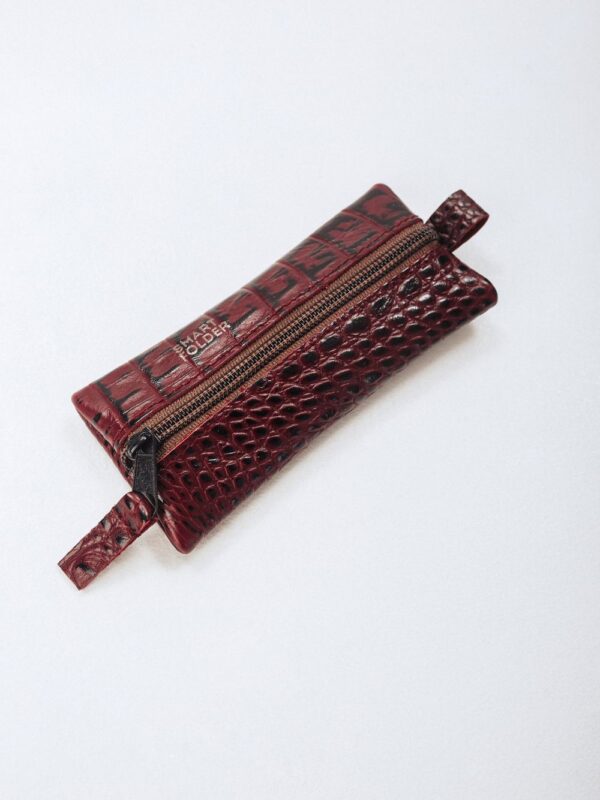 Ключница бордовая