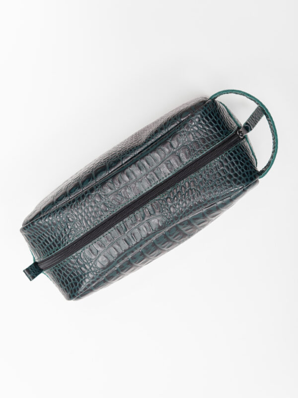 Косметичка зеленая