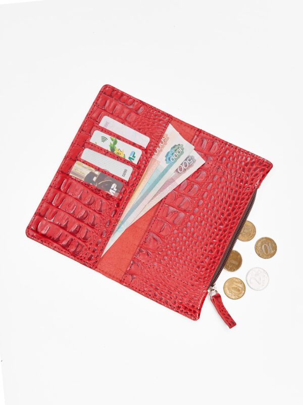 Кошелек красный