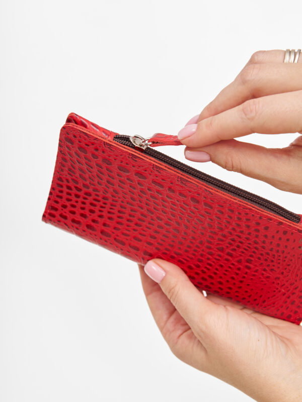 Кошелек красный