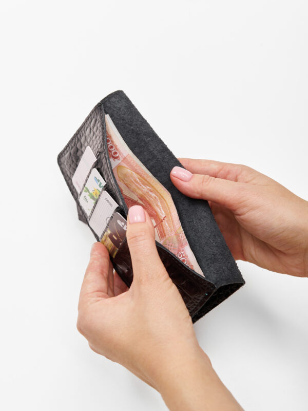 Кошелек черный