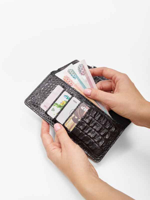 Кошелек черный