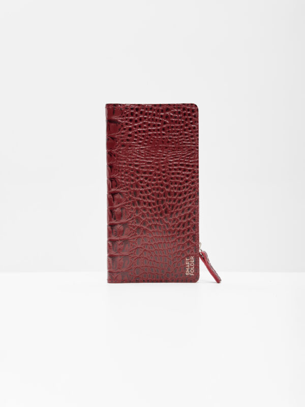 Кошелек бордовый