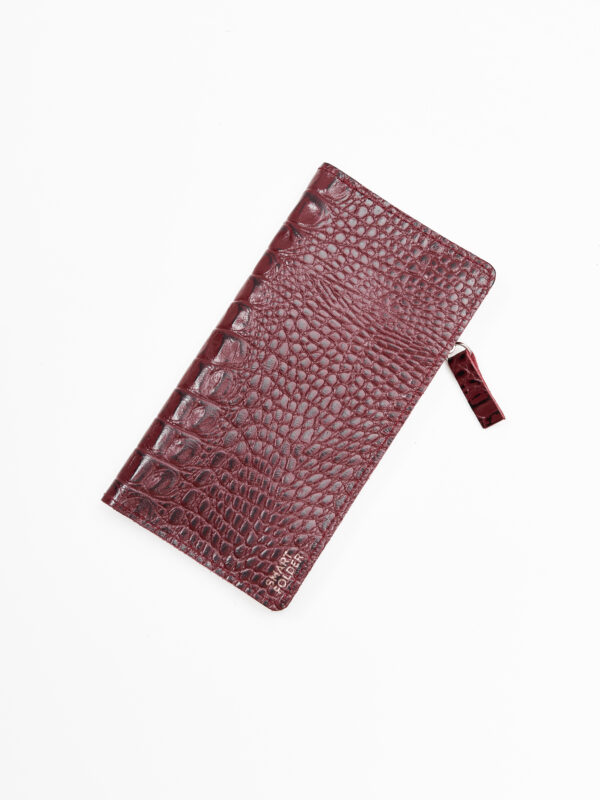 Кошелек бордовый