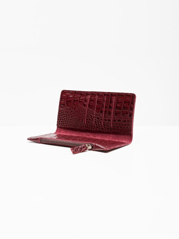 Кошелек бордовый