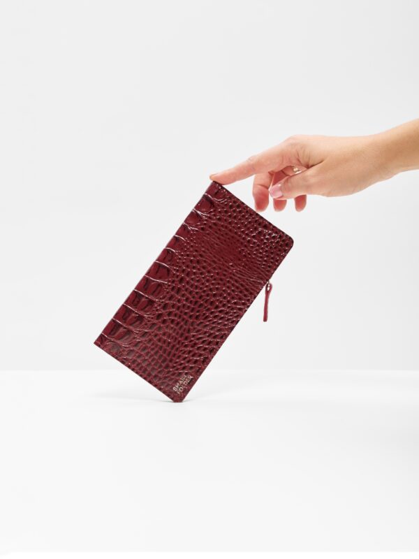 Кошелек бордовый