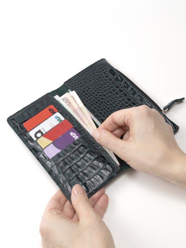 Кошелек зеленый